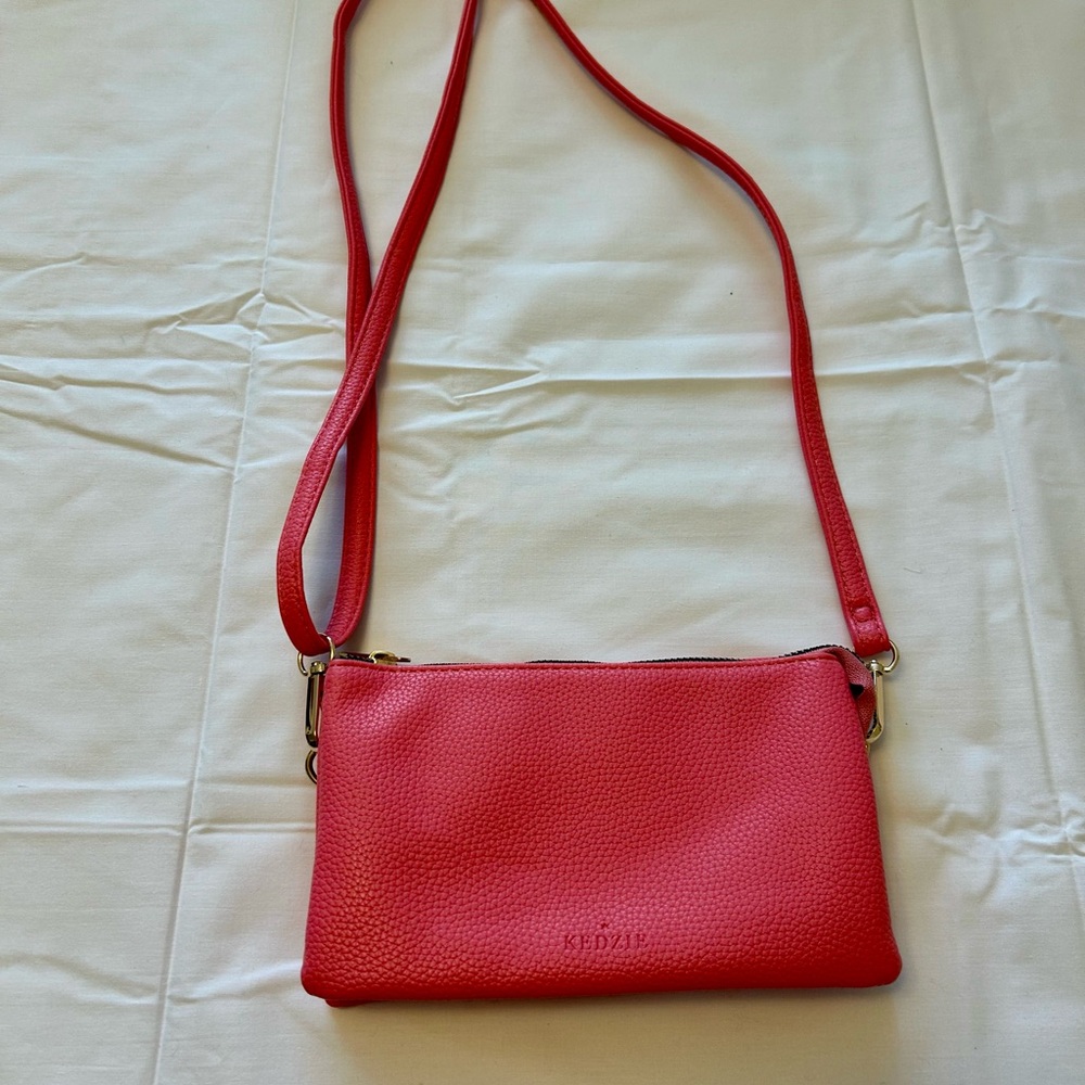 Kedzie Vibrant Red Crossbody Bag